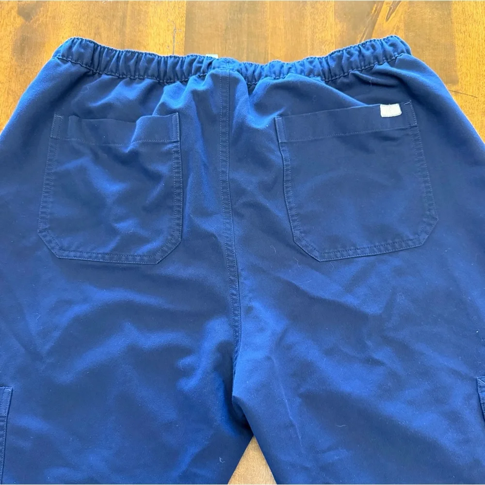 Men’s Cairo Straight-Leg Scrub Pant Navy Blue Large